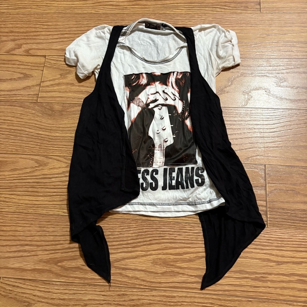 y2k GUESS Jeans Shirt Small